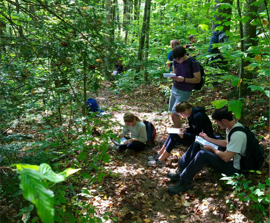 students in biolab